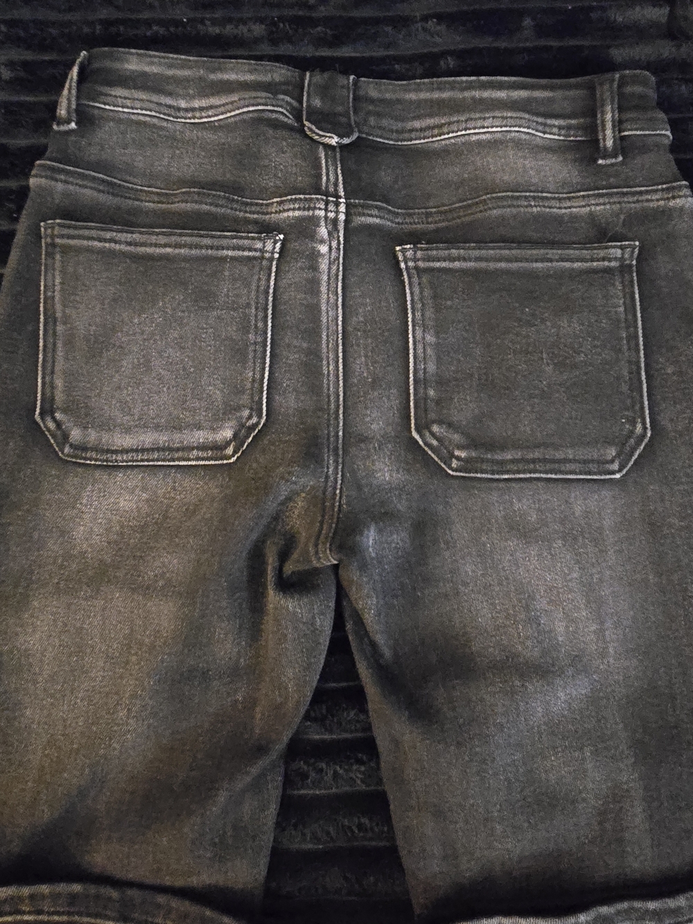Disclosure Black Wash Low Mid Rise Bootcut Stretch Jeans Sz 7 Jrs NWOT - Picture 5 of 10